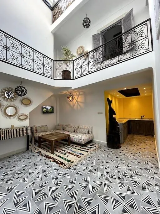 Riad Ysl- Garden View - 3 Min From The Souk Apartment Marrakesh