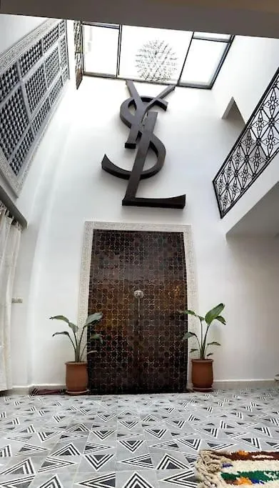 Riad Ysl- Garden View - 3 Min From The Souk Apartment Marrakesh