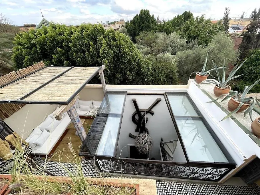Riad Ysl- Garden View - 3 Min From The Souk Apartment Marrakesh Morocco