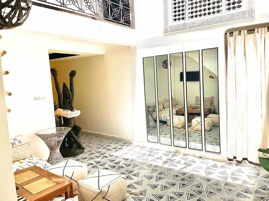 Riad Ysl- Garden View - 3 Min From The Souk Apartment Marrakesh